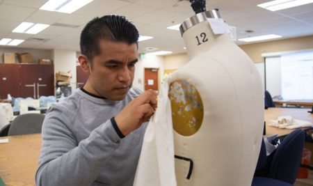 Student Spotlight: Mario Santigo. Fashion Design & Merchandising, Fullerton College